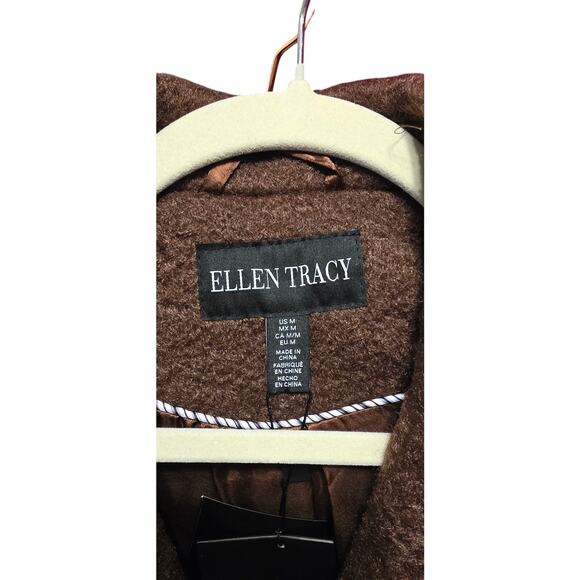 Ellen Tracy Tailored Blazer Front Pockets Lined Size Medium - Picture 4 of 6